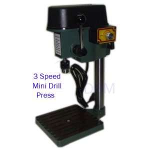  3 Speed Table Bench Mini Drill Press Shop 5000 8500 RPM 