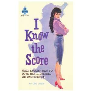  I Know the Score Movie Poster (11 x 17 Inches   28cm x 