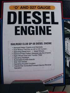   RAILROADER CLUB 1992 SPECIAL EDITION GP 38 DIESEL ENGINE ~ C 8 ~ SUPER