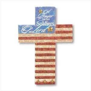  Soldiers Prayer Wall Cross