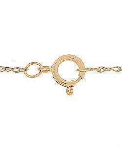 14k Yellow Gold Princess Cut Garnet Necklace  