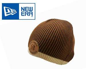 New Era NY New York Yankees Rustic Crest Beanie Hat  