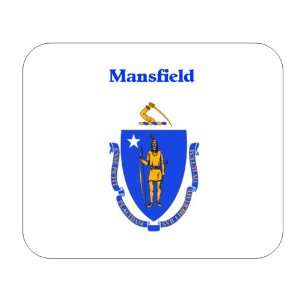  US State Flag   Mansfield, Massachusetts (MA) Mouse Pad 