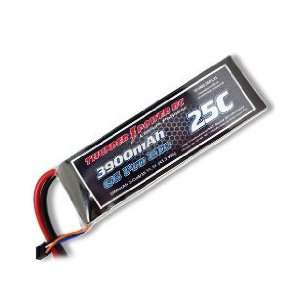 Thunder Power RC G6 Pro Lite 25C 3900mAh 3 Cell/3S 11.1V Lipo Battery 