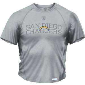 Reebok San Diego Chargers Short Sleeve Foundation Speedwick T Shirt 