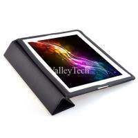   iPad 3 Smart Cover Magnetic Case Stand   Black + Sc Protector + Stylus