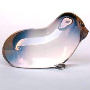  Hand Blown Glass Guinea Pig Cavy Figurine 