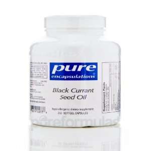  Pure Encapsulations Black Currant Seed 250 Vegetable 
