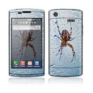 Dewy Spider Decorative Skin Cover Decal Sticker for Samsung Captivate 