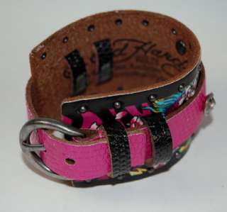 Ed Hardy GIRLS Bracelet BEAUTIFUL GHOST Pink Gift Box  