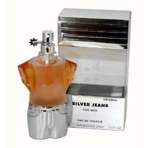  SILVER JEANS cologne by Parfums Silver MENS EDT SPRAY 3.8 