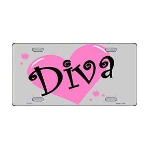  LP   320 DIVA License Plate   2330 Automotive