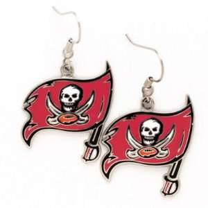  TAMPA BAY BUCCANEERS OFFICIAL LOGO EARRINGS Sports 