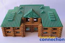   Monorail WILDERNESS LODGE Resort Lincoln Logs Playset Accessory Figure