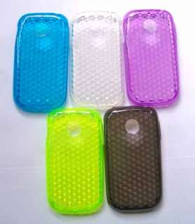 for LG Optimus Net P690 Soft clear black cover skin TPU Gel Case 