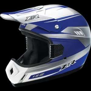   Z1R Roost Volt Helmet , Color Blue, Size 2XL 0110 2610 Automotive