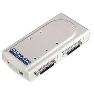  Linksys Automatic Data Switch 4 PC To 1 Printer 5DB25F 