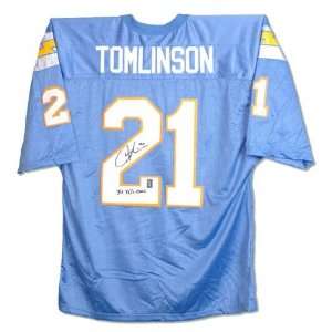 LaDainian Tomlinson San Diego Chargers Autographed Custom Jersey with 