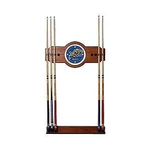   United States Naval Academy Wood and Mirror Wall Cue Rack Sports