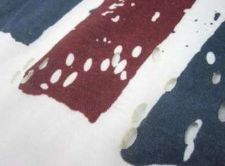 Women Slim Short Sleeve Personalized Print British Flag Tee Round Neck 