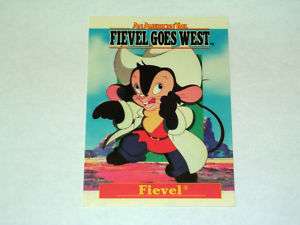 Fievel Goes West Pizza Hut Promo Trading Card  