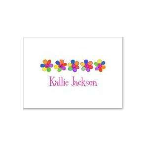  Rainbow Flowers Thank You Notes