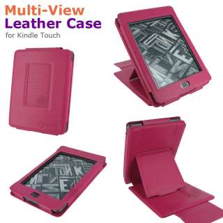    View Leather Case Cover for  Kindle Touch Latest Model  