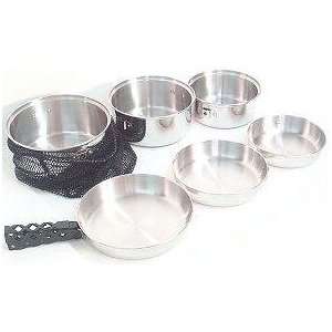  GSI 7 Piece Glacier Stainless Steel Cookset Electronics