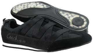 New $108 Coach Harmonie Signature Women Shoe Size US 10 Black  