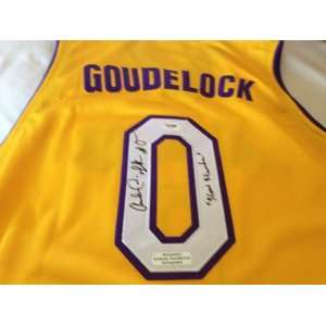 PSA/DNA Authentic Andrew Goudelock Autograph Gold Los Angeles Lakers 