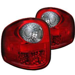 Ford F150 Flaresdie Led Taillights/ Tail Lights/ Lamps   Red Smoke 