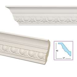 Egg and Dart 3.7 inch Crown Molding  