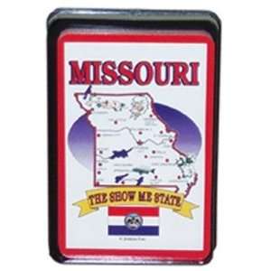  Missouri Playing Cards State Map 24 Display unit Case Pack 