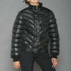 Lexen Womens Black Puffer Jacket  
