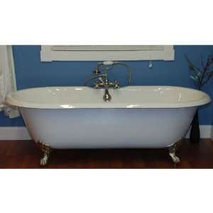  Clawfoot Tubs ~ Double Ended Cast Iron Clawfoot Tub Noble 