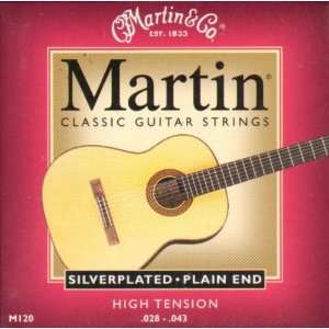   Silverplated Plain End High Tension Classical Strings 