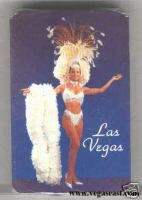 Las Vegas Showgirl Show Girl Playing Cards Deck Poker  