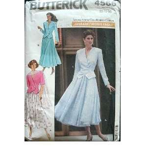 MISSES TOP, SKIRT & SCARF SIZE12 14 16 BUTTERICK SEWING PATTERN 4566 