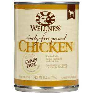 Wellness Ninety Five Percent   Chicken   12 x 13.2 oz (Quantity of 1)