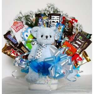Polky Baby Candy Bouquet  Grocery & Gourmet Food