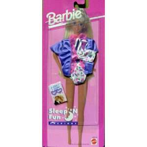 Barbie Sleep N Fun Fashion 1995 Toys & Games