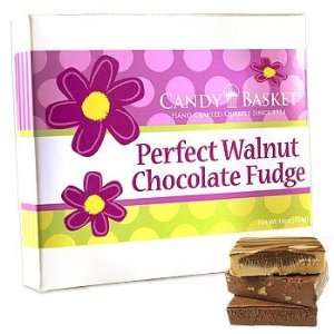 Perfect Walnut Chocolate Fudge Candy Basket