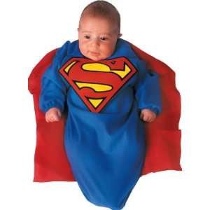   Superman Bunting Newborn up to 9 month Superhero Boys Toys & Games