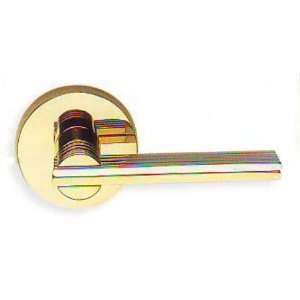   Door Hardware 273 PA Omnia Passage Lever Latchset Black Chrome Plated