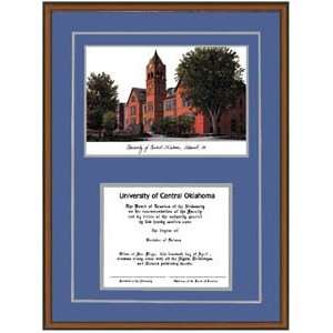  University of Central Oklahoma Diploma Frame