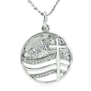  Move the Mountains Lord Sterling Silver Necklace Deborah 
