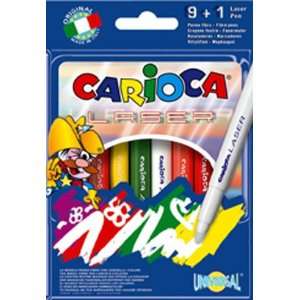  Carioca Magic Laser Pens 9pens +1 Laser Pen Toys & Games