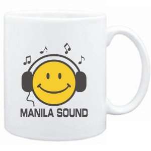  Mug White  Manila Sound   Smiley Music Sports 