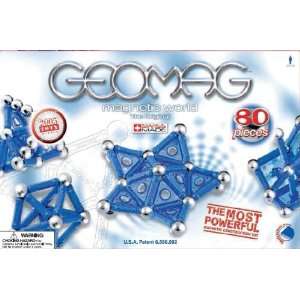  Geomag Rods and Panels 80, Blue Toys & Games