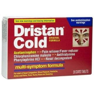 Dristan Multi Symptom Nasal Decongestant Coated Tablets 20 Count. by 